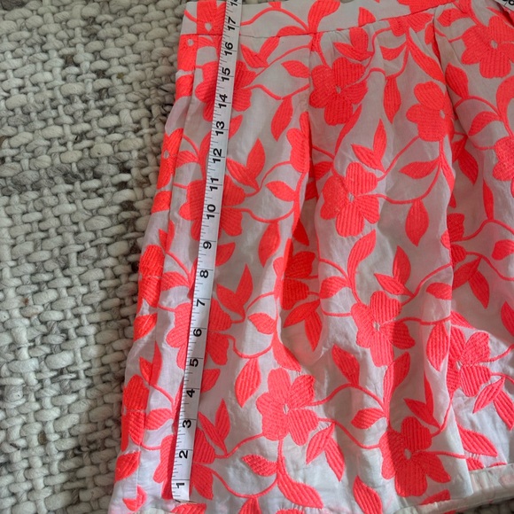 J. CREW Floral pleated mini skirt 2 JCREW - Picture 6 of 6